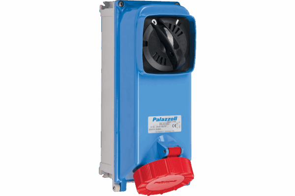 P474486_MAIN_png_900_600_contain_70.png P474753 ALUPRES SWITCHED SOCKET IN ALUMINIUM ALLOY WITH MECHANICAL INTERLOCK AND MCB 16A 3P+N+E 120/208-144/250V~ 50-60HZ 9H IP66/67/69