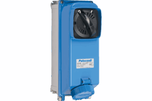 P472557 ALUPRES SWITCHED SOCKET IN ALUMINIUM ALLOY WITH MECHANICAL INTERLOCK AND FUSE-HOLDER 63A 3P+N+E 277/480-288/500V~ 50-60HZ 7H IP66/67/69