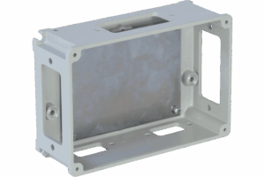 P511227 ALUPRES JUNCTION BOX IN ALUMINIUM ALLOY 185X125X63 WITH WINDOWS F1/F1/F0+F0/F1 - IP67
