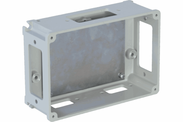 P511227 ALUPRES JUNCTION BOX IN ALUMINIUM ALLOY 185X125X63 WITH WINDOWS F1/F1/F0+F0/F1 - IP67