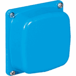 P515224 ALUCASE RAISED BLIND COVER HEIGHT 50MM FOR BOX 185X125MM IP67