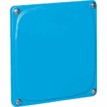 P525300 ALUCASE LOW BLIND COVER HEIGHT 13MM FOR BOX 220X220MM IP55