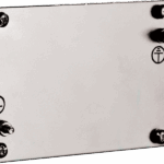 P522012 UNIBOX BACK PLATE IN GALVANIZED STEEL FOR ENCLOSURE TYPE B12 132X108