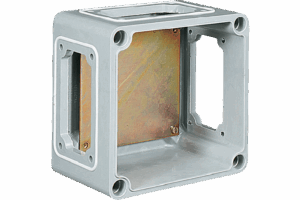 P531233 TAIS BOX 250X185X115MM WITH WINDOWS/HOLES B/PG36/PG29+PG21/A