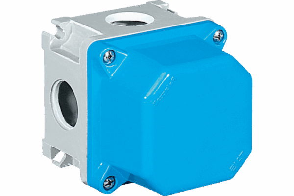 P532677 TAIS BOX 185X125X100MM WITH HOLES PG29/-/2XPG21/-
