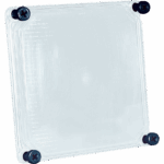 P535126 TAISBOX TRANSPARENT COVER IN POLYCARBONATE 250X185X25 IP67