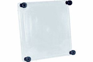 P535126 TAISBOX TRANSPARENT COVER IN POLYCARBONATE 250X185X25 IP67