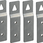 P550641 TAIS CUBE SET OF 4 STEEL BRACKETS TAIS CUBE SERIES FOR WALL INSTALLATION