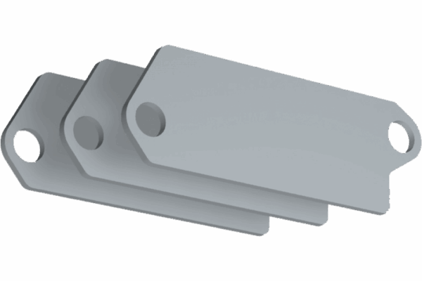 P579590 PRIMA SPACER KIT FOR PLUG-IN IN TERMINAL BOARD AND INTERLOCKED SOCKET-OUTLETS WITH FUSES