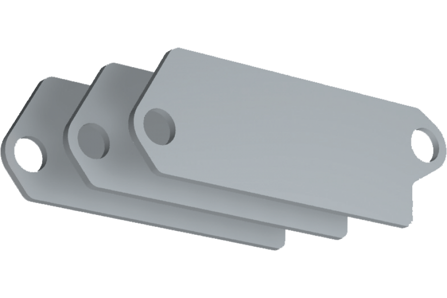 P579590 PRIMA SPACER KIT FOR PLUG-IN IN TERMINAL BOARD AND INTERLOCKED SOCKET-OUTLETS WITH FUSES
