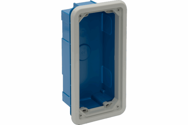 P579712_MAIN_png_900_600_contain_70.png P579712 TOPTER FLUSH MOUNTING BOX WITH FRAME FOR INTERLOCKED SOCKETS IP66