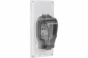 P579715 TOPTER FIXED SOCKET WATERTIGHT WITH INSERTED PLUG IP65