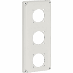 P579716 TOPTER FLANGE FOR 3 FIXED 50X50 INTERNATIONAL DOMESTIC SOCKETS
