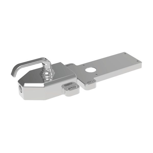 UGB4-RFH-SS-Handle-and-mounting-plate-in-stainless-steel.jpg 522004-R UGB4-RFH-SS (Right Hand)
