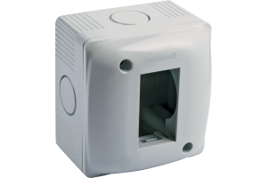 P630002 DOMOTER WALL MOUNTING PROTECTED ENCLOSURE FOR MODULAR DEVICES IP40 2 MODULES - 43302