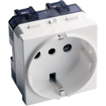 P630051 DOMOTER ITALIAN-GERMAN STANDARD P30 SCHUKO 16A 250V 2P+E - 21175