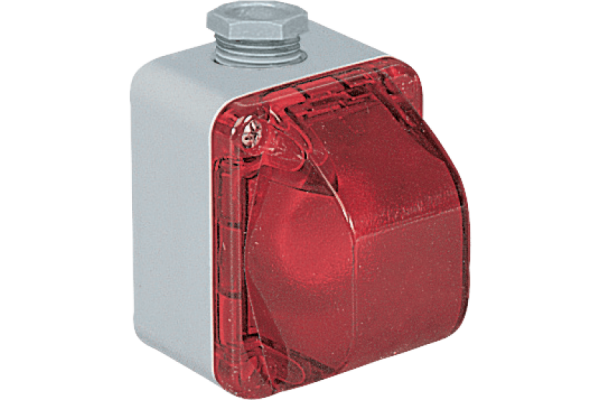 P800061_MAIN_png_900_600_contain_70.png P800061 TAIS MIGNON RED LAMP IN THERMOSETTING GRP FOR WALL MOUNTING WITH LAMPHOLDER E14 1XM20 250V IP65