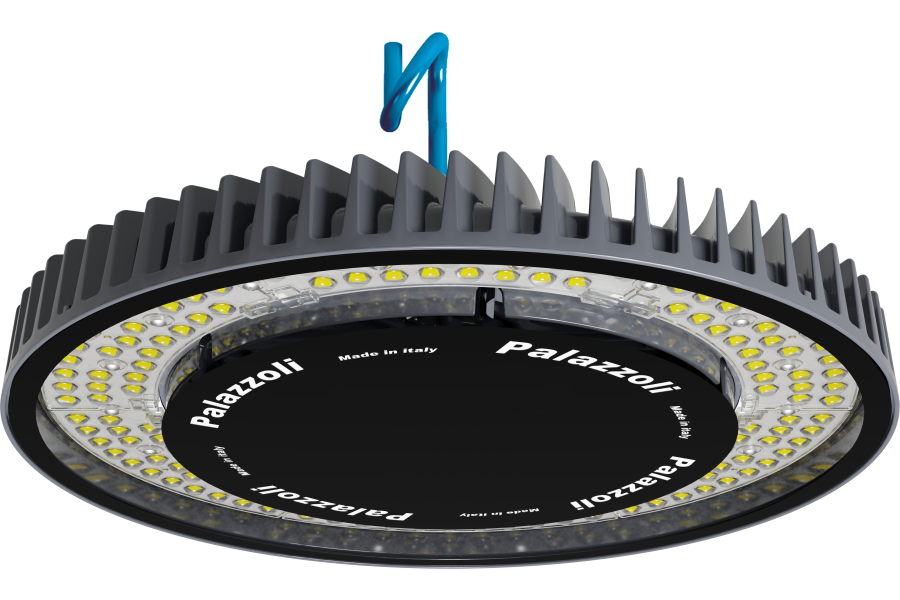 P810631DA META150 HIGH BAY DALI 84LED 117W GLASS DIFFUSER ROTOSYMMETRICAL MEDIUM OPTICS IP66/67