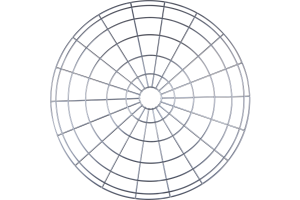 P810993 PROTECTION GRILL IN ZINC STEEL