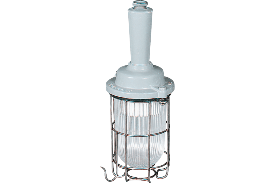 P814052 RINO WATERTIGHT PORTABLE LIGHT TYPE UNAV-2137 60W 250V IP65 LAMPHOLDER E27 WITH INOX WIRE CAGE