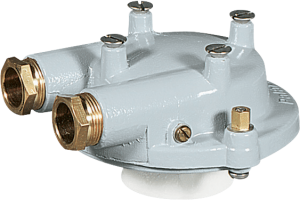 P815161 NAVE HOUSING IN BRASS WITH GLOBE-HOLDER RINGS FOR WATERTIGHT CYLINDRICAL LIGHTING FIXTURES UNAV 2134-1796- 250V 2XM24 COMBINED IP66