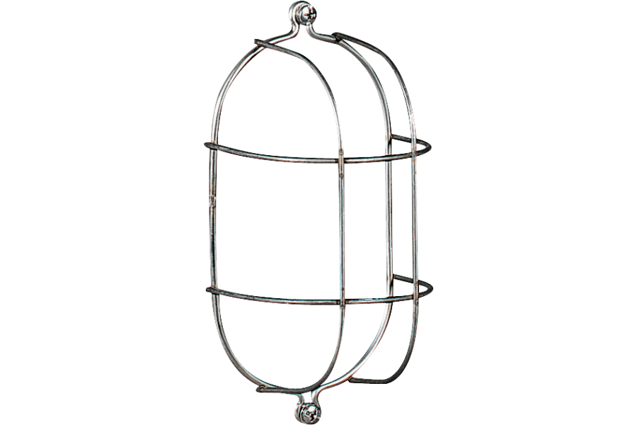 P831527 NAVE STAINLESS STEEL WIRE CAGES FOR OVAL LIGHTING FIXTURES UNAV 2135