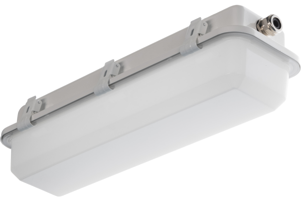 P841040 RINO-NAVE LED 460mm ACCIAIO-POLICARBONATO OPALE LED 2205LM 4000K IP66