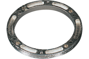 P850050 NAVE GLOBE-HOLDER RING IN NICKEL-PLATED BRASS FOR WATERTIGHT CYLINDRICAL LIGHTING FIXTURE UNAV 2133