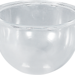 P850360 NAVE SPARE DIFFUSER IN TRANSPARENT SMOOTH GLASS FOR NAVE LARGE LIGHTING FIXTURES TYPE UNAV 2139 300W