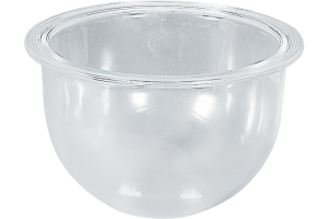 P850360 NAVE SPARE DIFFUSER IN TRANSPARENT SMOOTH GLASS FOR NAVE LARGE LIGHTING FIXTURES TYPE UNAV 2139 300W