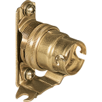 P859412 RINO SWANN-TYPE BAYONET LAMPHOLDER WITH BRACKET FOR OVAL AND ROUND LIGHTING FIXTURES B22D