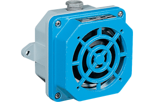 P900463 ALARM WATERTIGHT SIREN WITH VIBRATING DIAPHRAGM FOR EXTENDED OPERATION IN ALUMINIUM ALLOY ENCLOSURE 110V IP66