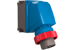 Image of angled Electrical Inlet by Palazzoli