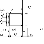 Euchner 083674E | STUFENSCHALTER MIT PLATINE 8 GRAY : Selector Switch