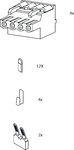 Euchner 097195E | ESM-F-KK4 : Connection Set