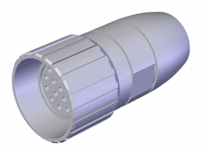 Euchner 096481E | STECKVERBINDER 17POL RC-17P1N8A80CP : Connector
