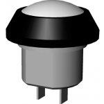 Euchner 086755E | DRUCKTASTER WEISS 1S : Push Button