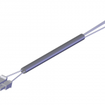 Euchner 115123E | ANSCHLUSSLEITUNG 2M FUER ZXE-111276 : Connecting Cable