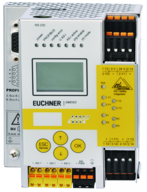 Euchner 103374E | GMOX-PR-22DS-C16 : As-I Profibus-Gateway With Monitor