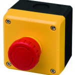 Euchner 105018E | ES-FB1W-XW1E-LV412Q4MFR-YO : E-Stop Housing