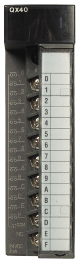 132572.jpg Mitsubishi QX40: Q-Series DC Input Module