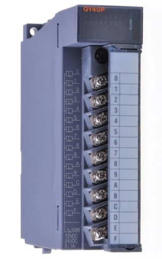132575.jpg Mitsubishi QY40P: Q-Series Transistor Output Module (Sink)