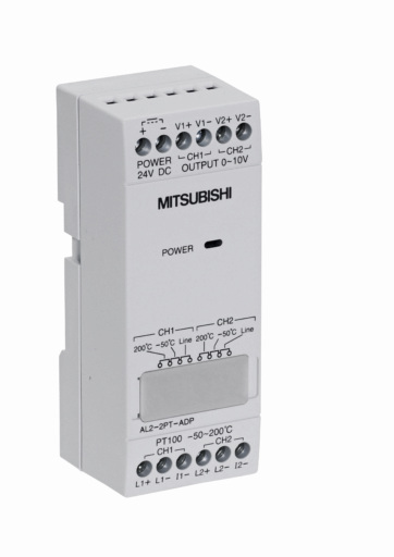 151238.jpg Mitsubishi AL2-2PT-ADP: Alpha Series PLC Adapter Module