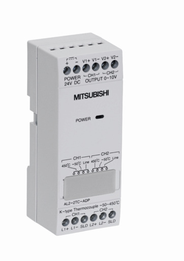 151239.jpg Mitsubishi AL2-2TC-ADP: Alpha Series PLC Adapter Module