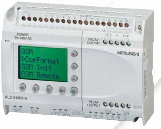 215074.jpg Mitsubishi AL2-24MR-A: Alpha Series PLC Base Unit