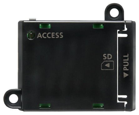 279811.jpg Mitsubishi GT21-03SDCD: SD card unit; for SD card mounting