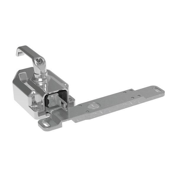 GBZ-SS-Rotary-Handle-and-Mounting-Plate.jpg 459007 GBZ-SS Rotary Gate Bolt Lock Left Hand KL3SS-Z