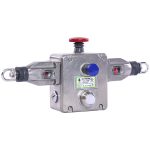 Idem 145002A: GLHD-SS 4NC 2NO 1/2"NPT E-Stop & LED 24V