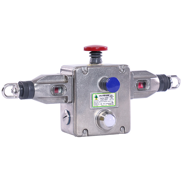 Idem 145002A: GLHD-SS 4NC 2NO 1/2"NPT E-Stop & LED 24V