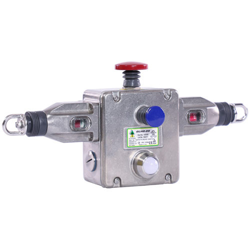 Idem 145002-AS: GLHD-SS 4NC 2NO 1/2"NPT E-Stop & LED 24V